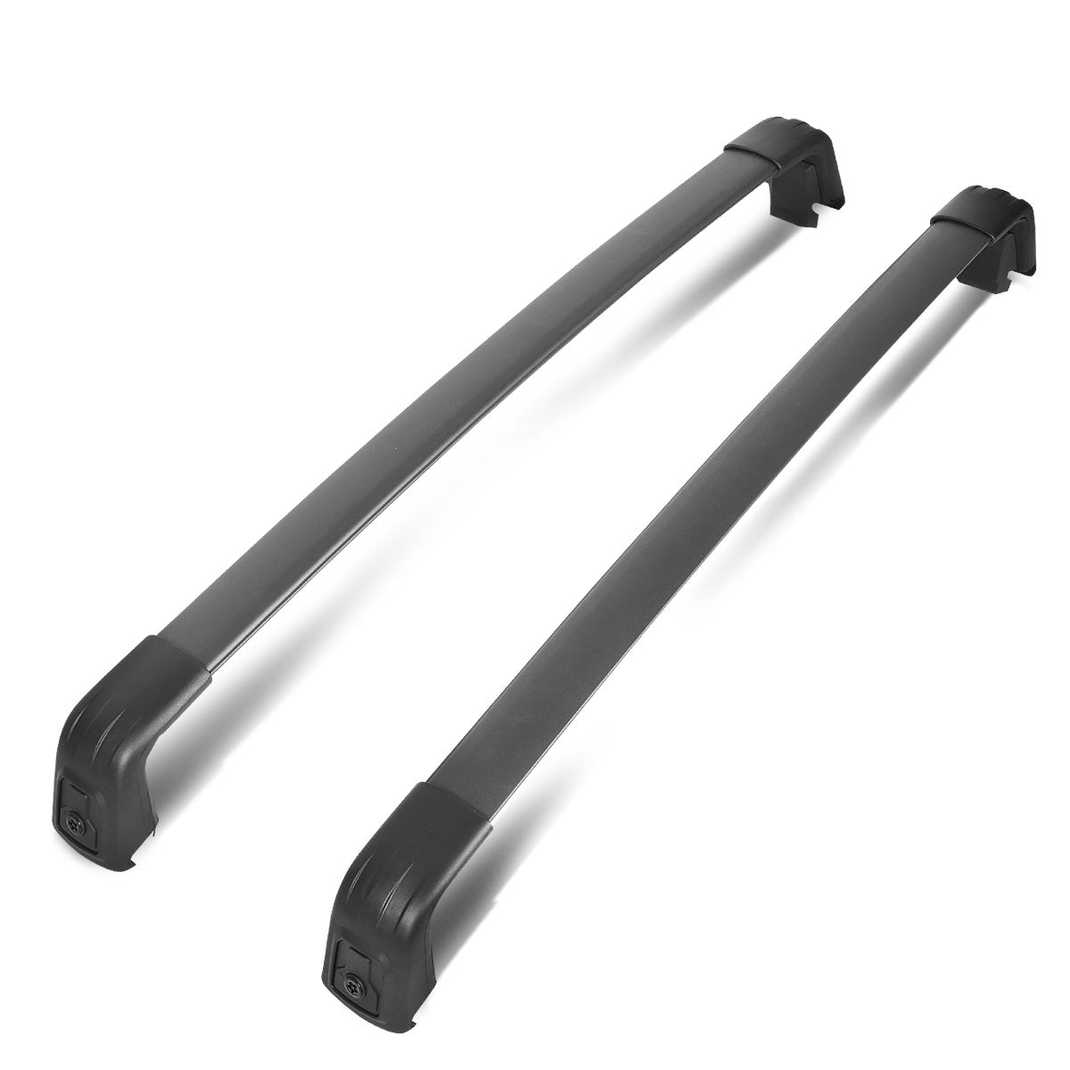 PORTAEQUIPAJE ROOF RACK CROSS BARS - 16-19 KIA SPORTAGE - BOLTS ONTO OEM ROOF RAILS ONLY - BLACK