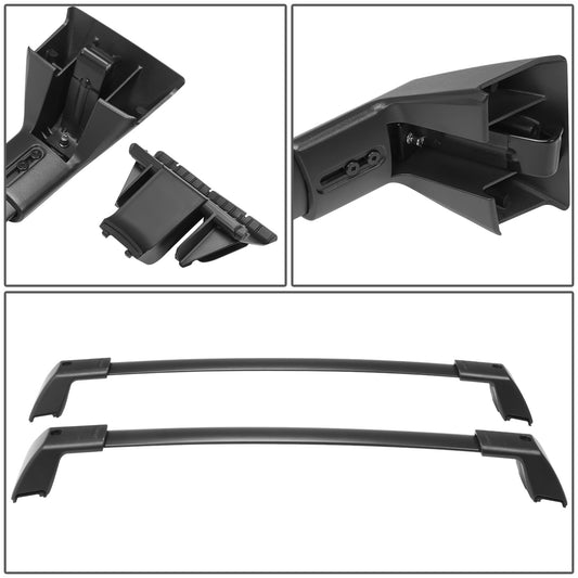 PORTAEQUIPAJE ROOF RACK CROSSBAR - ALUMINUM BAR + ALUMINUM FOOT - FIT FOR FORD BRONCO SPORT BASE & BIGBEND 2021-2022 & OUTER-BANKS / 2021 ON-ROAD ?FORD MUSTANG/FIERY HORSE CITY EDITION?