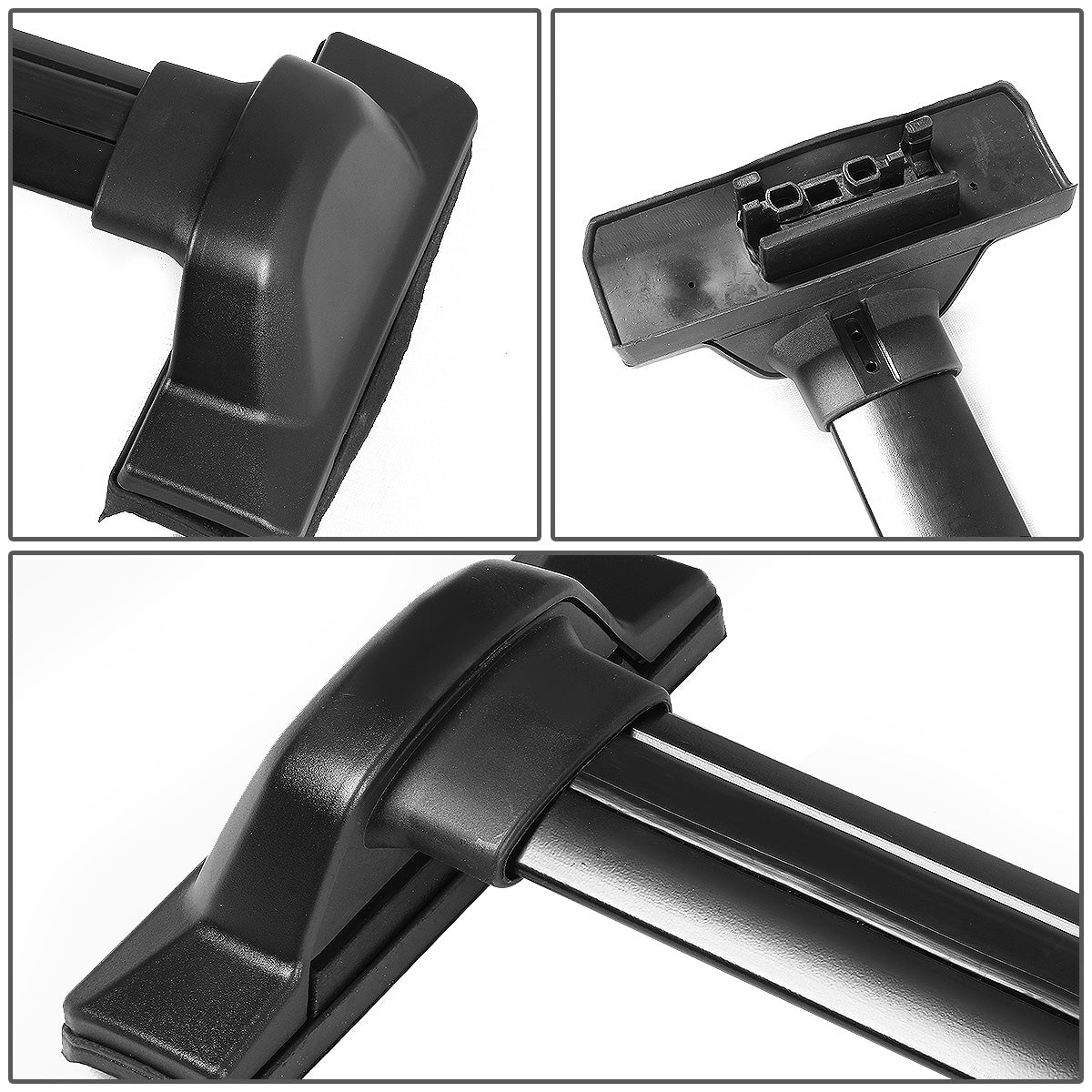 PORTAEQUIPAJE ROOF RACK CROSSBAR - 2PC - 07-11 HONDA CRV - BLACK