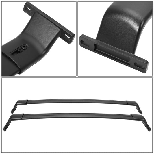 PORTAEQUIPAJE ROOF RACK CROSSBAR - ALUMINUM BAR + ALUMINUM FOOT - FIT FOR JEEP GRAND CHEROKEE L 2021 2022 2023 - WORK WITH FACTORY RAILS (JEEP GRAND CHEROKEE L WITH FACTORY LONGITUDINAL ROD