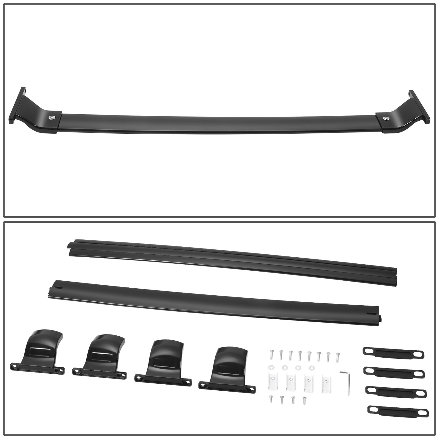 PORTAEQUIPAJE ROOF RACK CROSSBAR - ALUMINUM BAR + ALUMINUM FOOT - FIT FOR 2021-2022 CHEVROLET TRAILBLAZER ROOF RACK?CHEVROLET INNOVATION?
