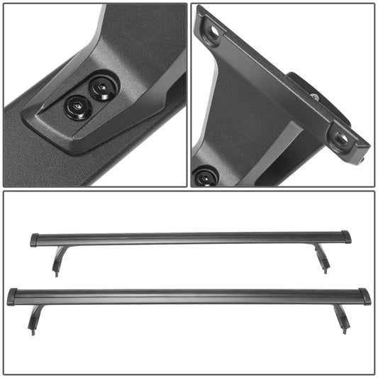 PORTAEQUIPAJE ROOF RACK CROSSBAR - ALUMINUM BAR + ALUMINUM FOOT - FIT FOR 2018-2022 CHEVY EQUINOX/GMC TERRAIN ROOF RACK?THE CHEVY SCOUT/GMC TERRIAN?