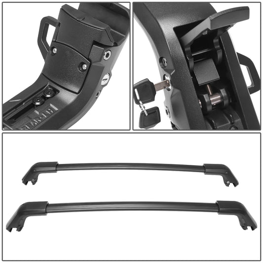 PORTAEQUIPAJE ROOF RACK CROSSBAR - ALUMINUM BAR + ALUMINUM FOOT - SPECIAL FOR CHEVROLET TAHOE,SUBURBAN,GMC YUKON AND CADILLAC ESCALADE WITH SIDE RAILS 2021+