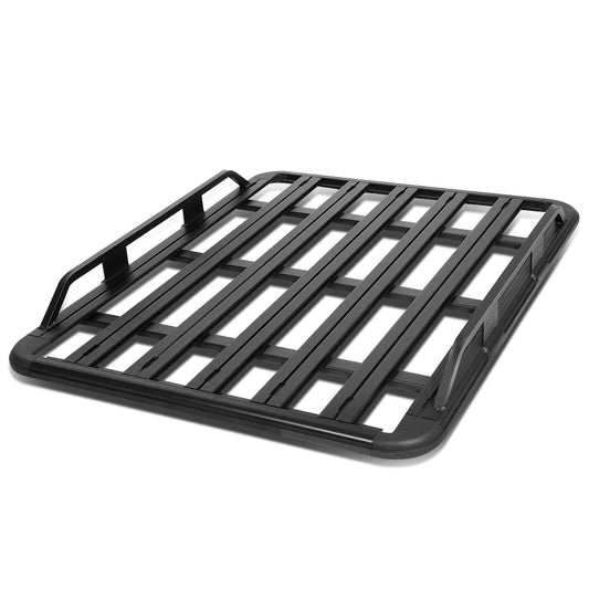 PORTAEQUIPAJE ROOF RACK CARGO BASKET - 60"L X 40"W X 6"H - ALUMINUM - BLACK