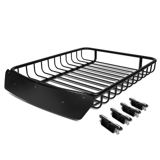 PORTAEQUIPAJE ROOF RACK BASKET - STEEL - 51" X 40" - BLACK
