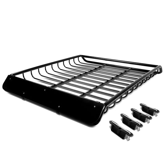 PORTAEQUIPAJE ROOF RACK BASKET - STEEL - 53" X 40" - BLACK