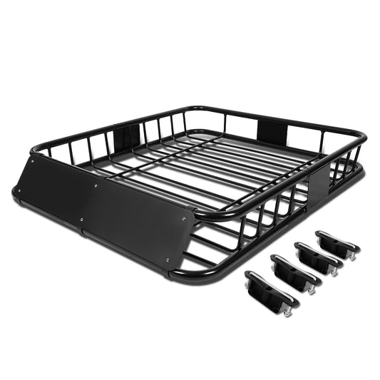 PORTAEQUIPAJE ROOF RACK BASKET - STEEL - 48" X 40" - BLACK