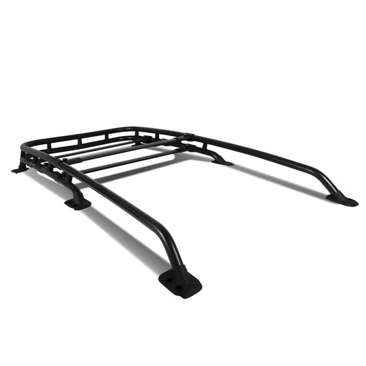 PORTAEQUIPAJE ROOF RACK BASKET - OE STYLE - ALUMINUM - 07-13 TOYOTA FJ CRUISER - BLACK