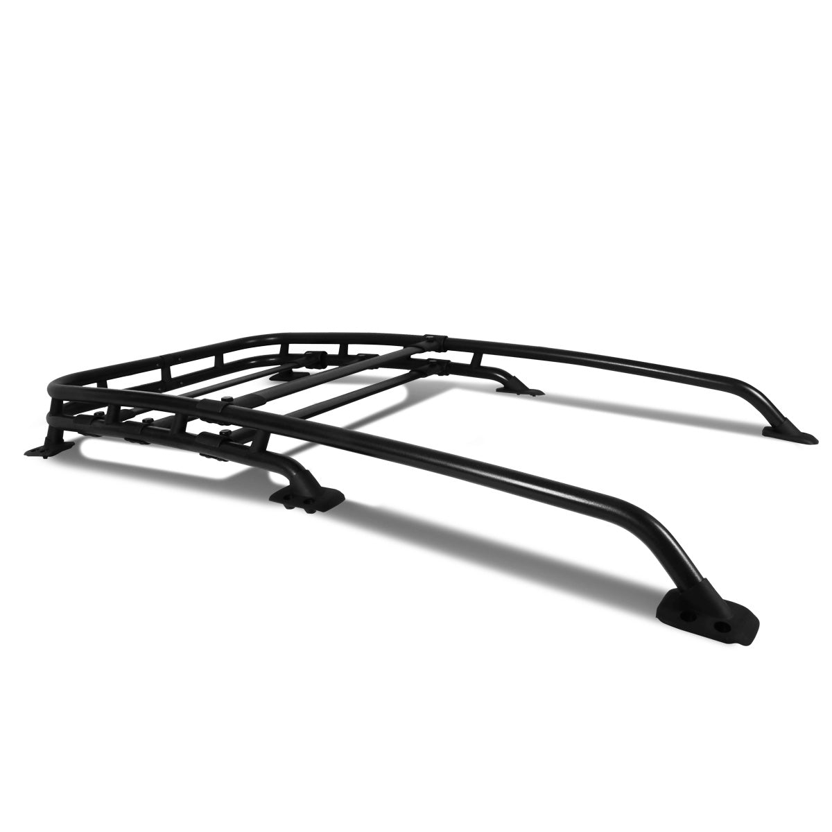 PORTAEQUIPAJE ROOF RACK BASKET - OE STYLE - ALUMINUM - 07-13 TOYOTA FJ CRUISER - BLACK
