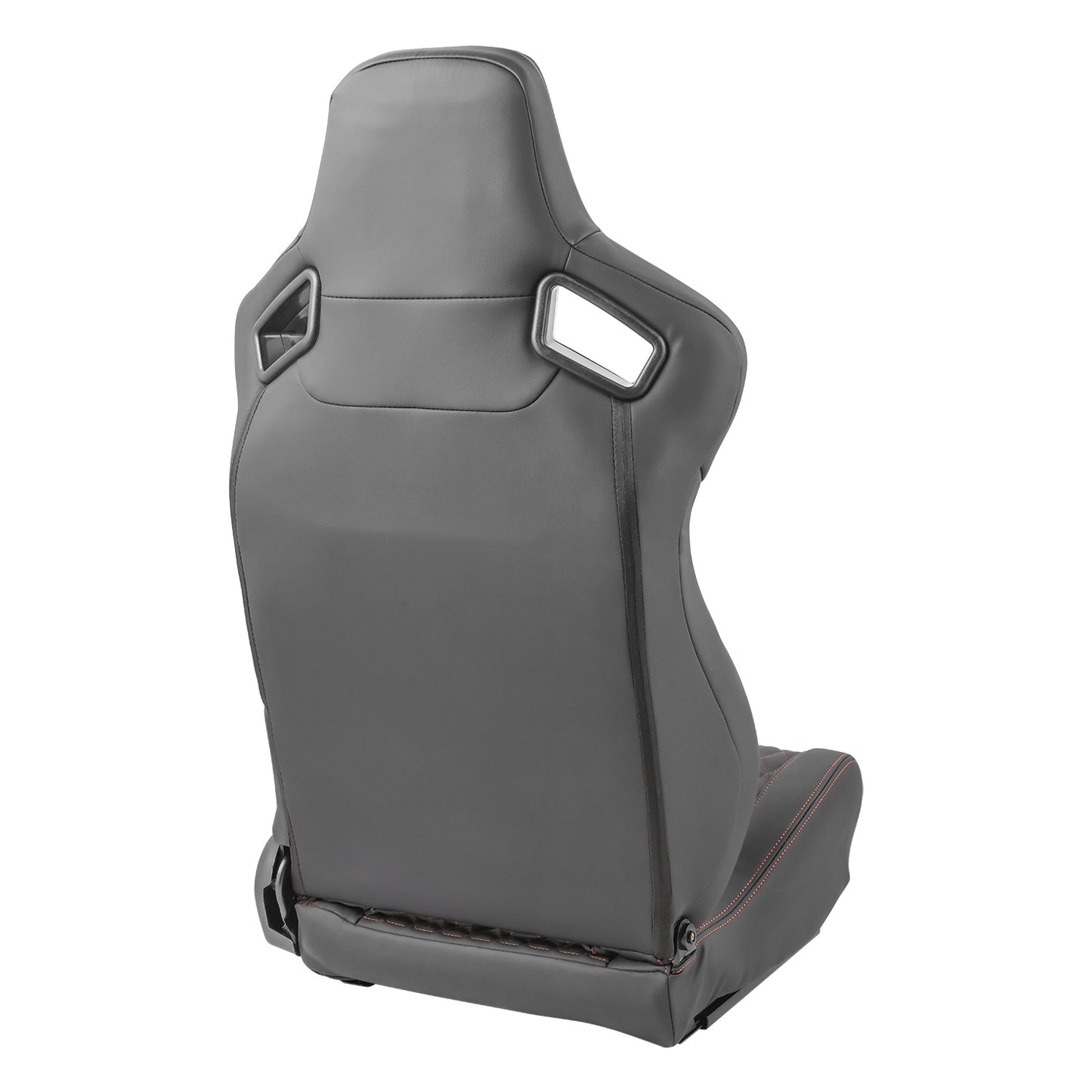 ASIENTOS RACING BLACK PVC - VEHICLE WITH AFTERMARKET BOTTOM MOUNT SEAT BRACKETS