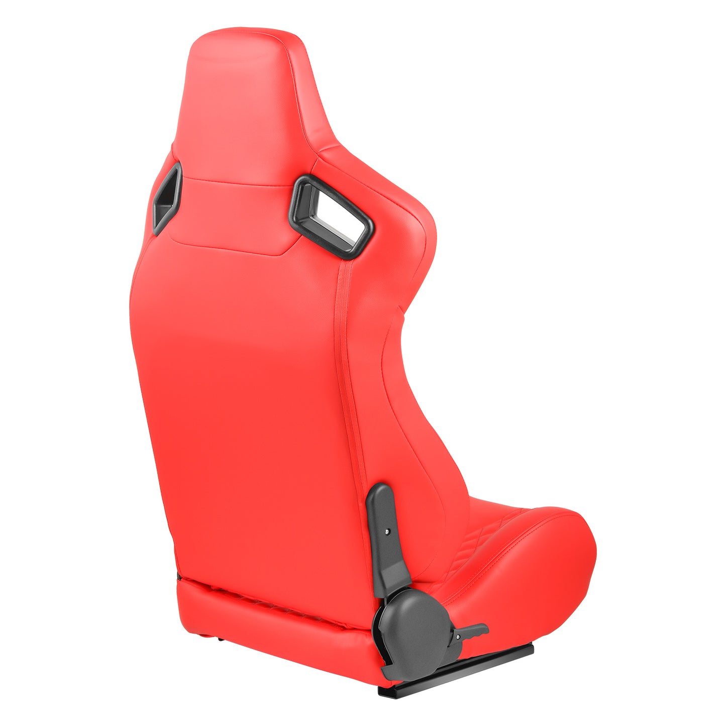 ASIENTOS RACING BLACK PVC - VEHICLE WITH AFTERMARKET BOTTOM MOUNT SEAT BRACKETS