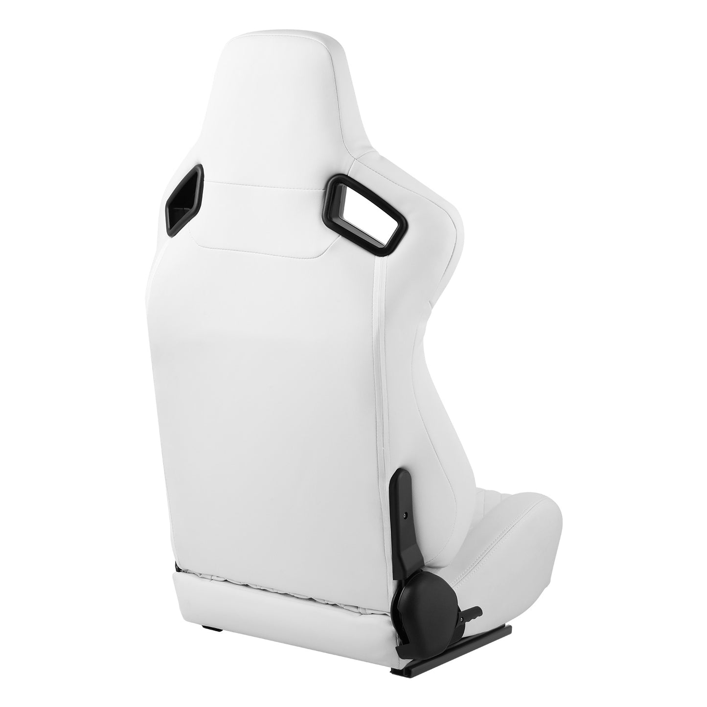 ASIENTOS RACING BLACK PVC - VEHICLE WITH AFTERMARKET BOTTOM MOUNT SEAT BRACKETS