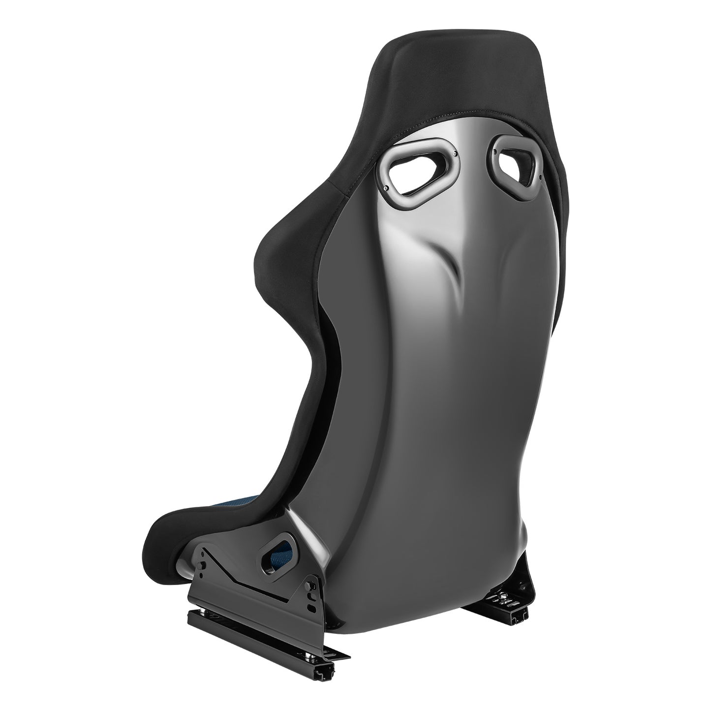 ASIENTOS RACING FABRIC*BLACK & BLUE (YOU CAN CHANGE THE COLOR)*FIBERGLASS & MEMORY FOAM*BLACK SAFETY BELT HOLES*WITH DOUBLE SLIDER