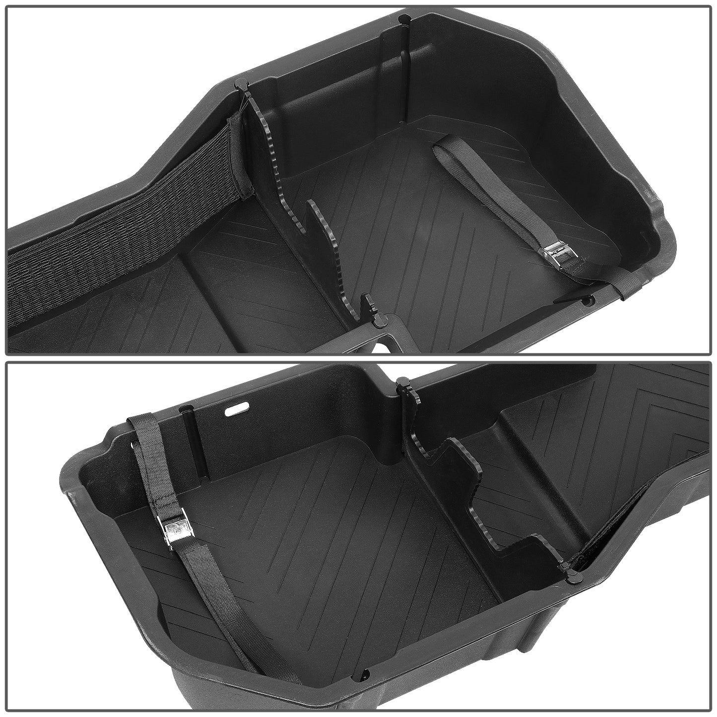 CAJA DE ALMACENAMIENTO 14-18 CHEVY SILVERADO 1500, GMC SIERRA 1500 / 15-19 CHEVY SILVERADO 2500HD, SILVERADO 3500HD, GMC SIERRA 2500HD, SIERRA 3500HD - CREW CAB - BLACK