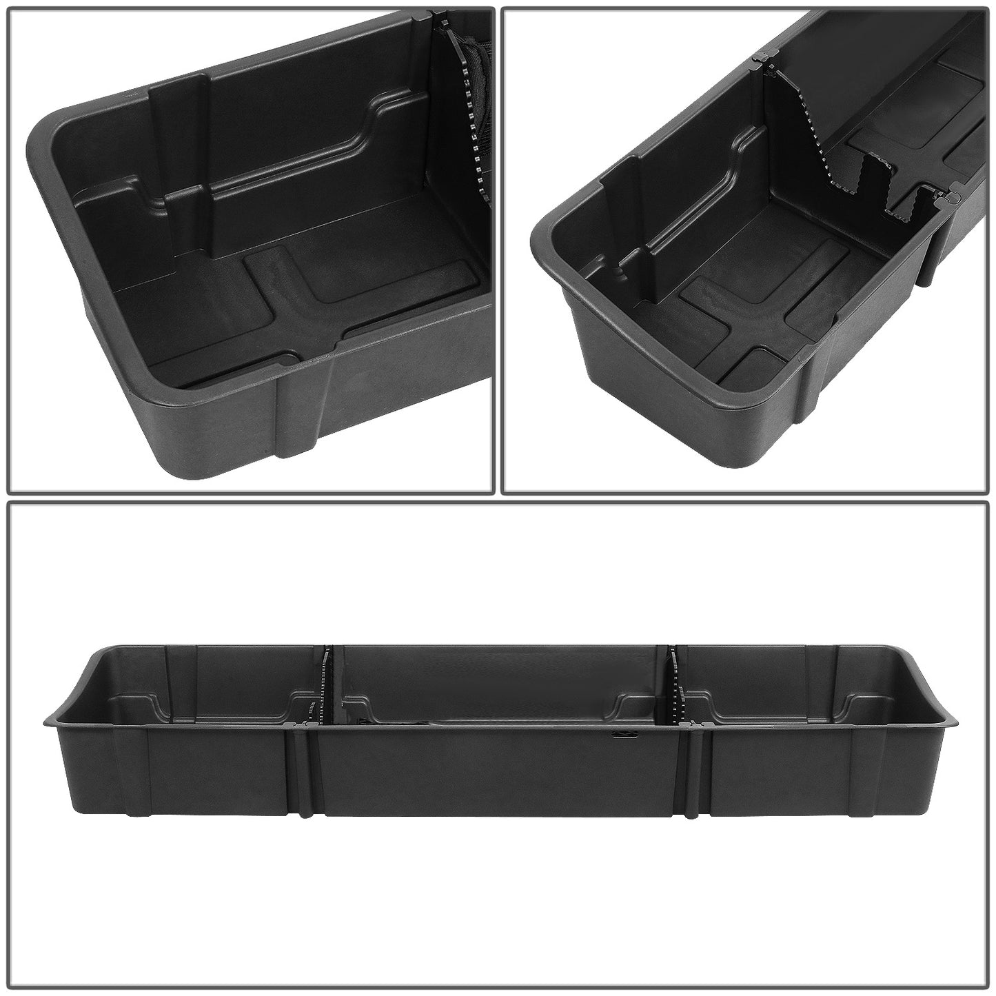 CAJA DE ALMACENAMIENTO 15-19 FORD F-150 CREW CAB PICKUP - BLACK