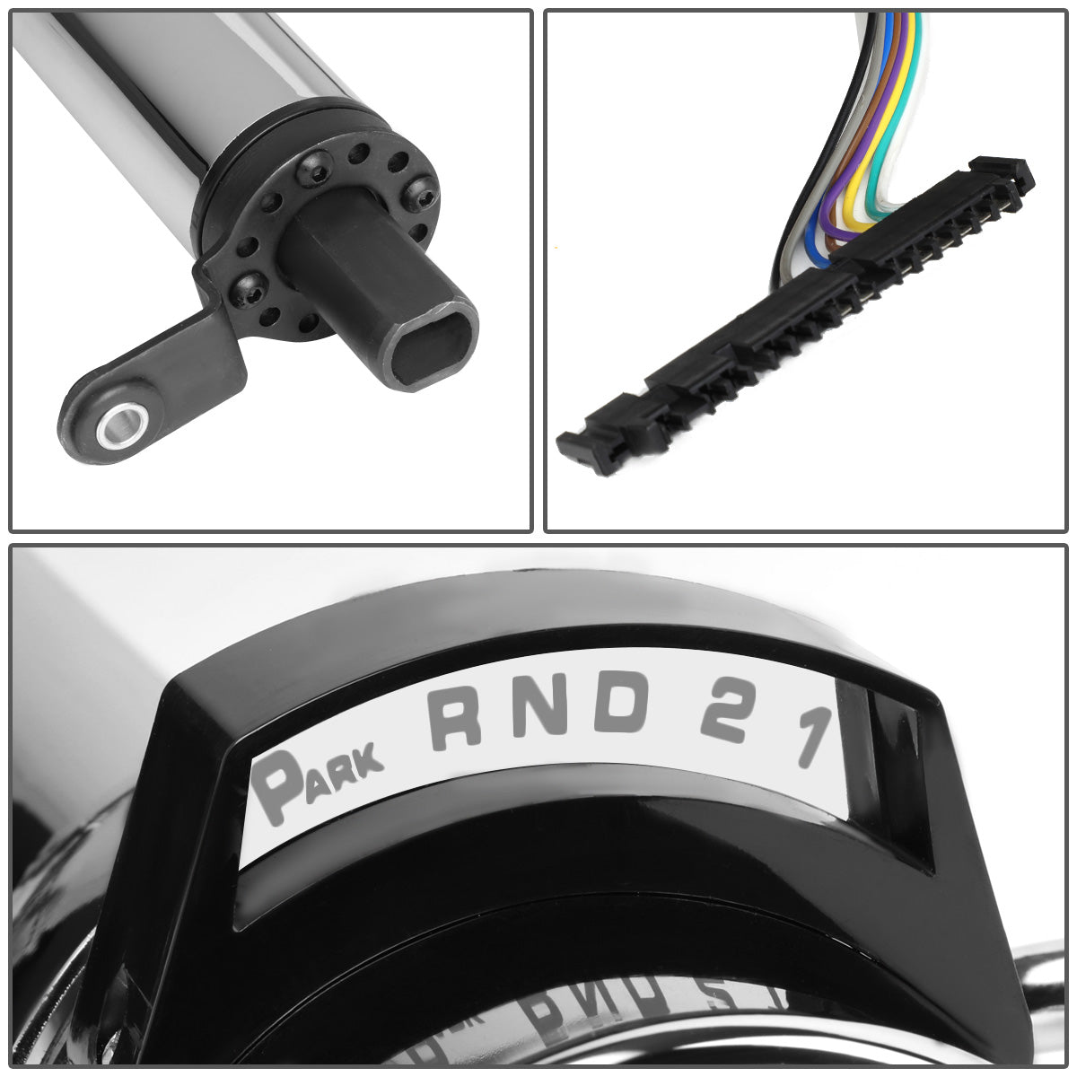 COLUMNA DE DIRECCION AT - 28" - 55-59 CHEVY GM FLOOR SHIFT MODELS