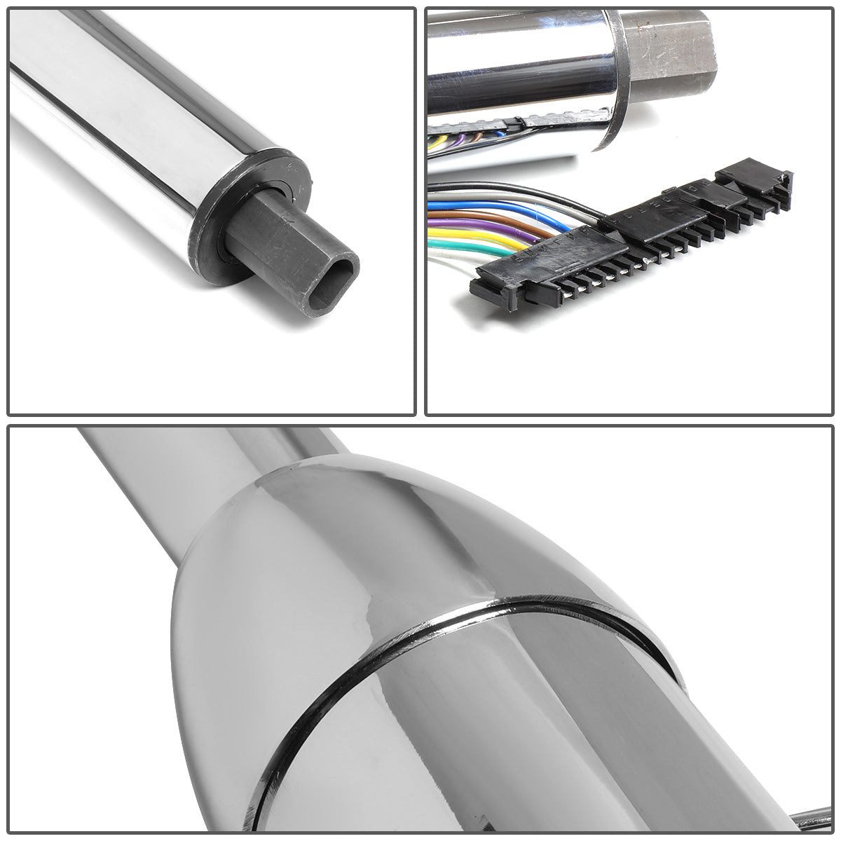 COLUMNA DE DIRECCION MT - 28" - 55-59 CHEVY GM FLOOR SHIFT MODELS