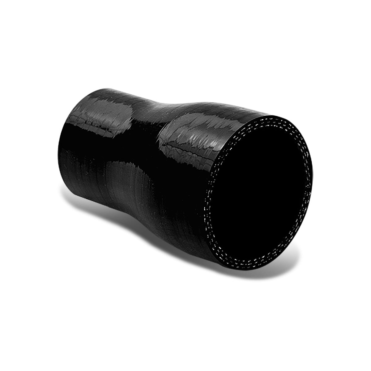 COPLE DE SILICON 3-PLY - 1.75" TO 2.00" REDUCER - BLACK - RM5-5