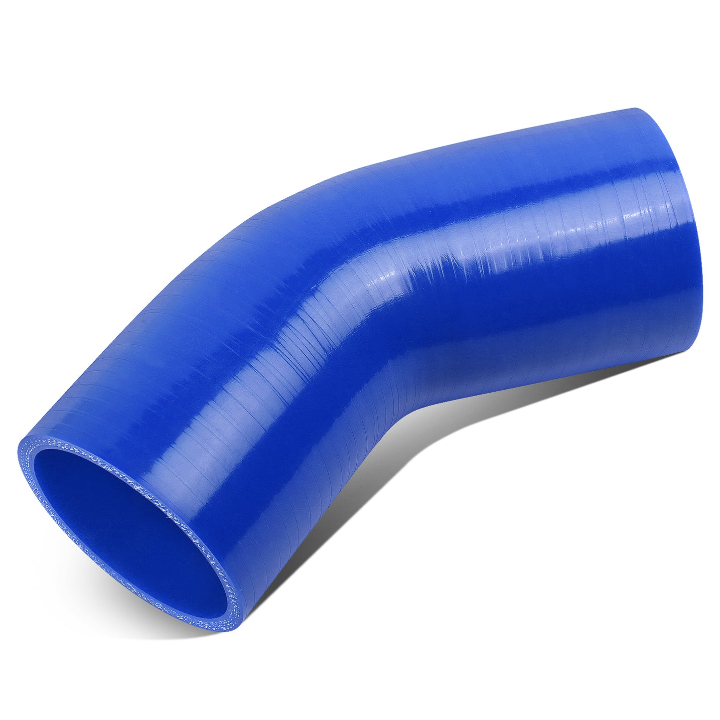 COPLE DE SILICON 3-PLY - 2.50" W/ 45 DEGREE - BLUE - RM11-5