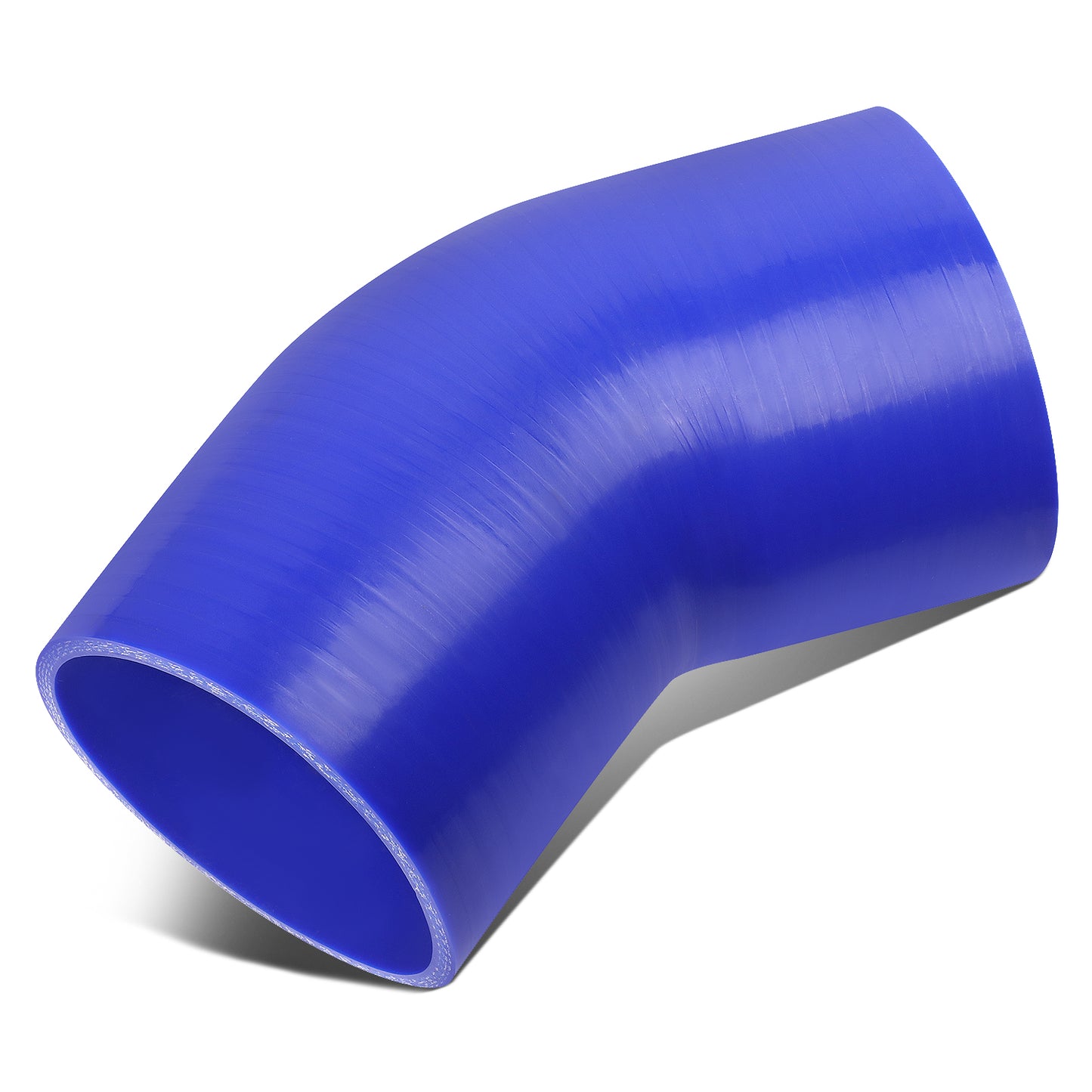 COPLE DE SILICON 3-PLY - 3.50" W/ 45 DEGREE - BLUE - RM11-1 / RM11-4