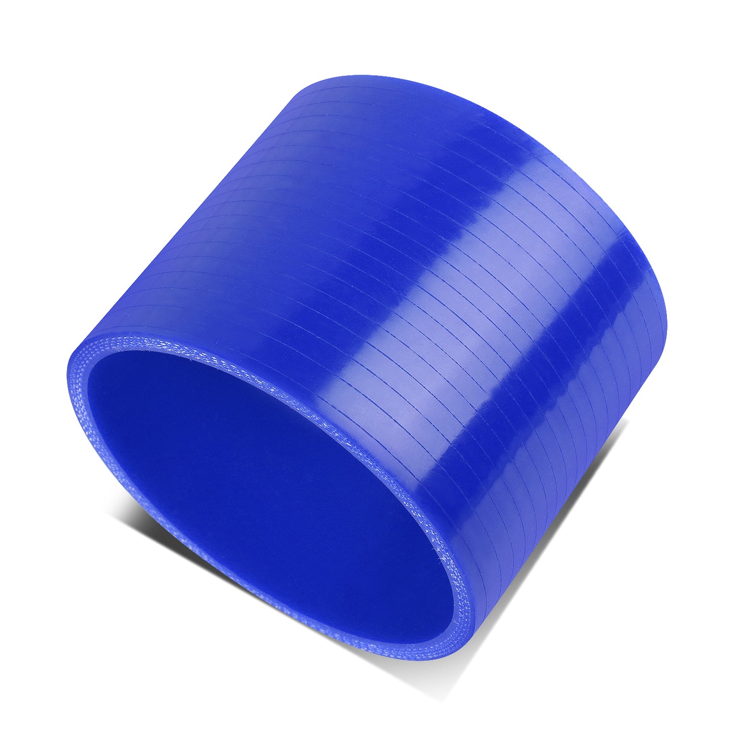 COPLE DE SILICON 3-PLY - 3.50" STRAIGHT - BLUE - RM3-2