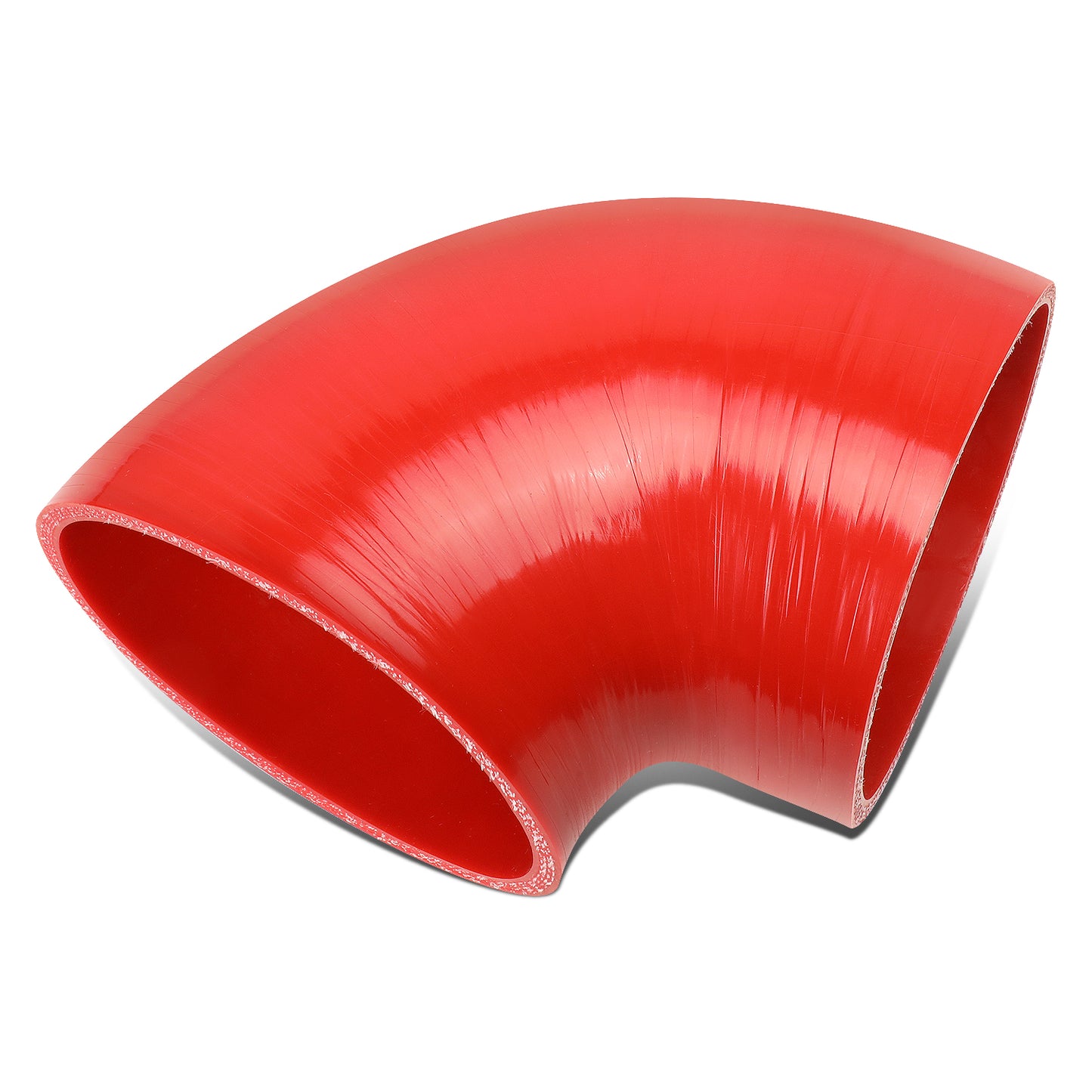 COPLE DE SILICON 3-PLY - 4.00" W/ 90 DEGREE - RED - RM10-5