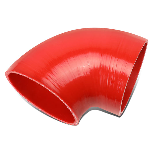 COPLE DE SILICON 3-PLY - 4.00" W/ 90 DEGREE - RED - RM10-5