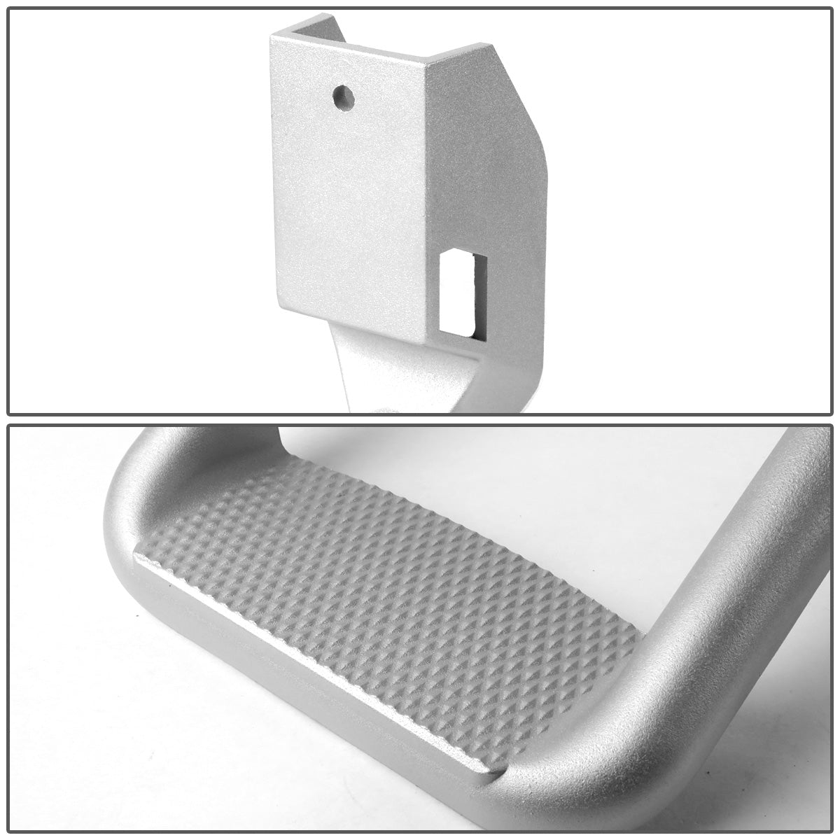 ESTRIBOS 2PCS - ALUMINUM - SILVER