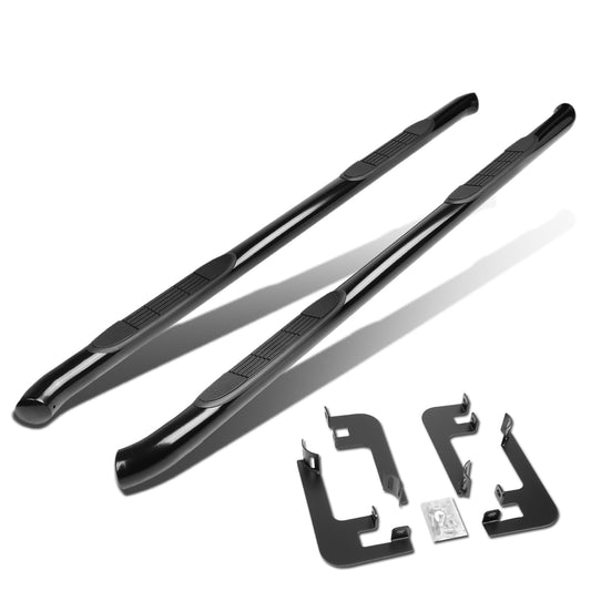 ESTRIBOS 3" - ROUND - STRAIGHT - 14-20 ACURA MDX - BLACK