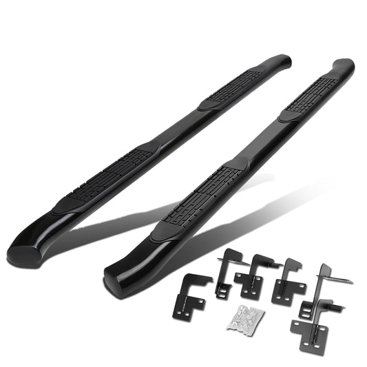 ESTRIBOS 4" - OVAL - 19-20 DODGE RAM 1500 - EXTENDED CAB - BLACK