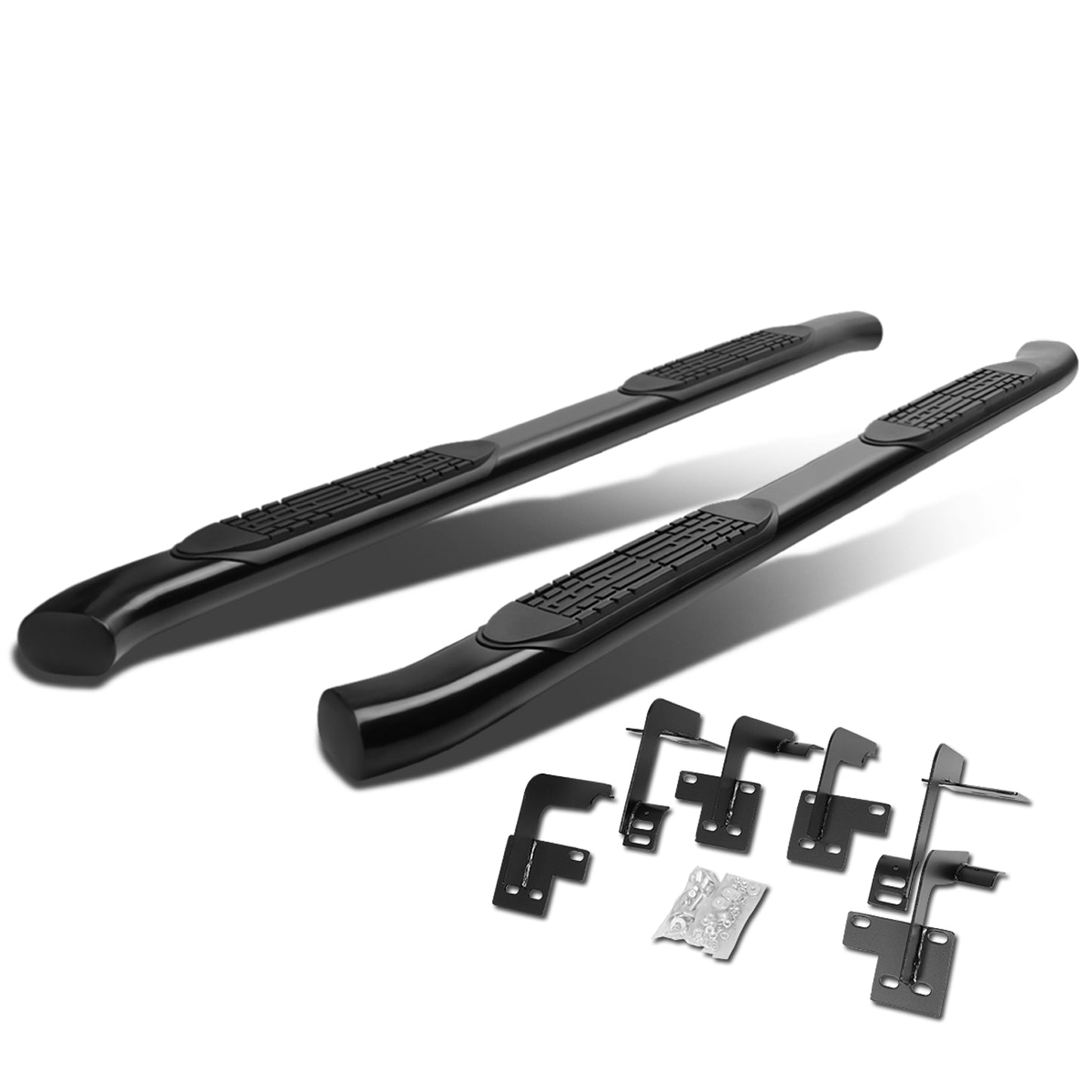 ESTRIBOS 4" - OVAL - 19-20 DODGE RAM 1500 - EXTENDED CAB - BLACK