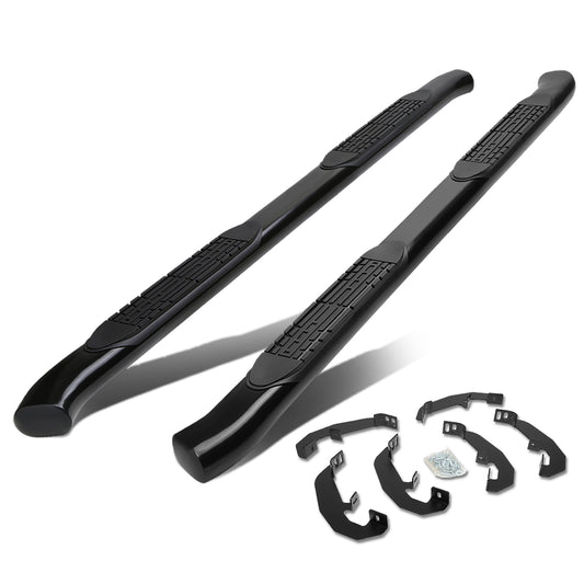 ESTRIBOS 4" - OVAL - 19-20 CHEVY SILVERADO - CREW CAB - BLACK