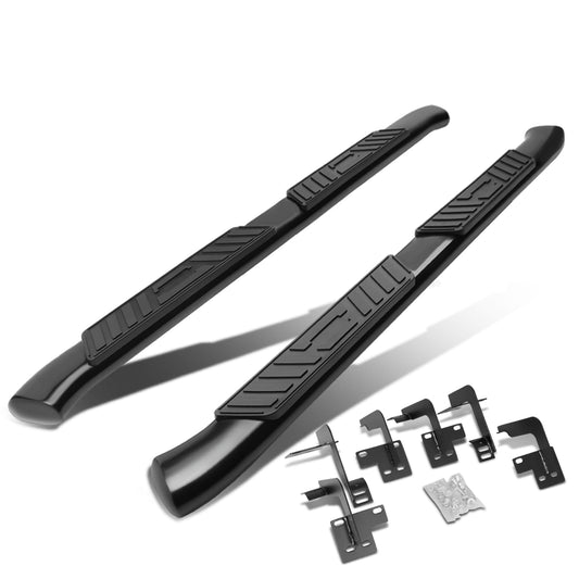 ESTRIBOS 5" - OVAL - 19-20 DODGE RAM 1500 QUAD CAB - BLACK