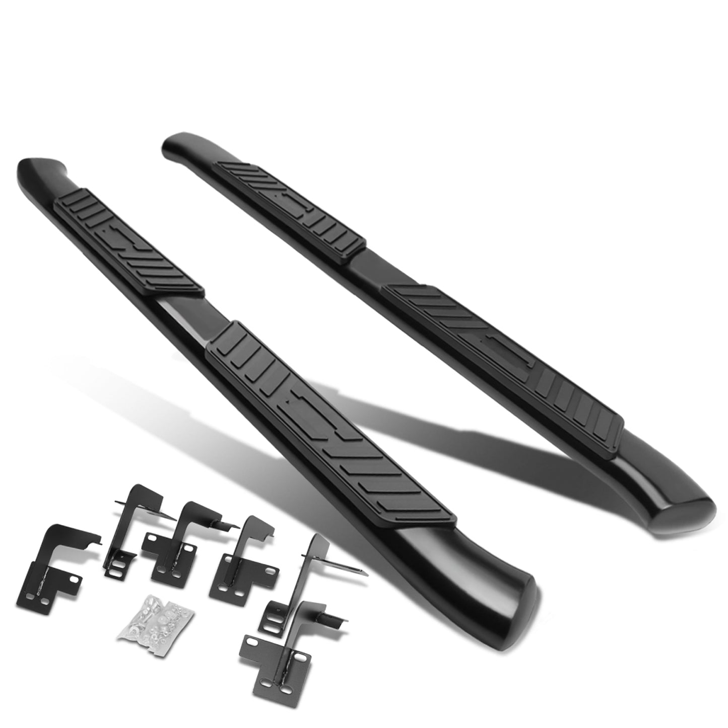 ESTRIBOS 5" - OVAL - 19-20 DODGE RAM 1500 QUAD CAB - BLACK