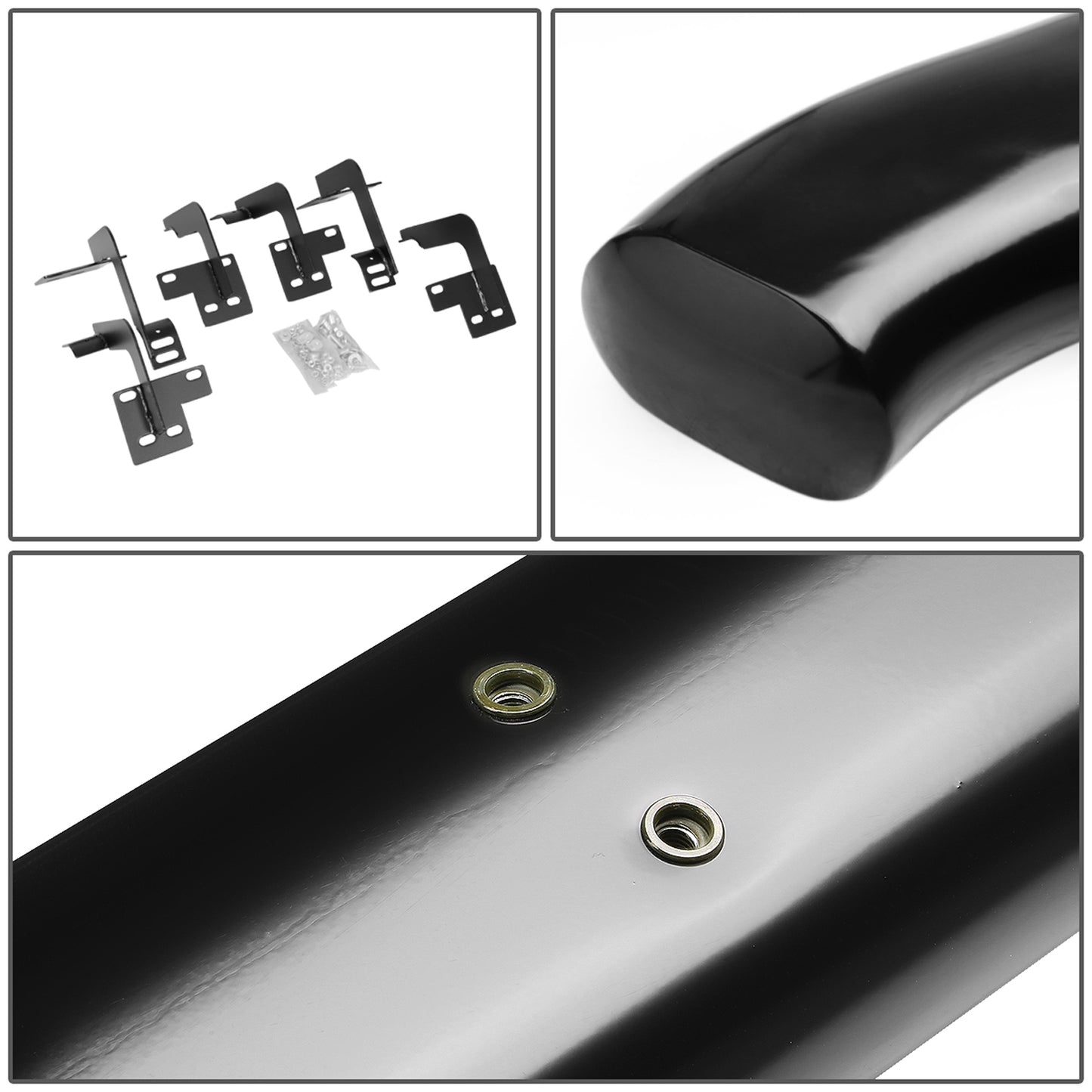 ESTRIBOS 5" - OVAL - 19-20 DODGE RAM 1500 QUAD CAB - BLACK