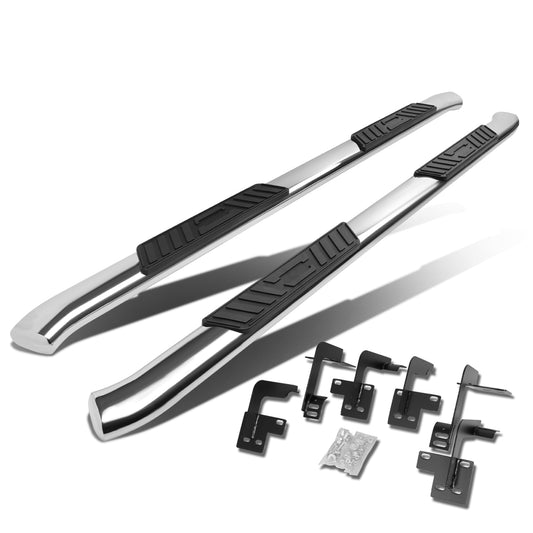 ESTRIBOS 5" - OVAL - 19-20 DODGE RAM 1500 QUAD CAB - SILVER