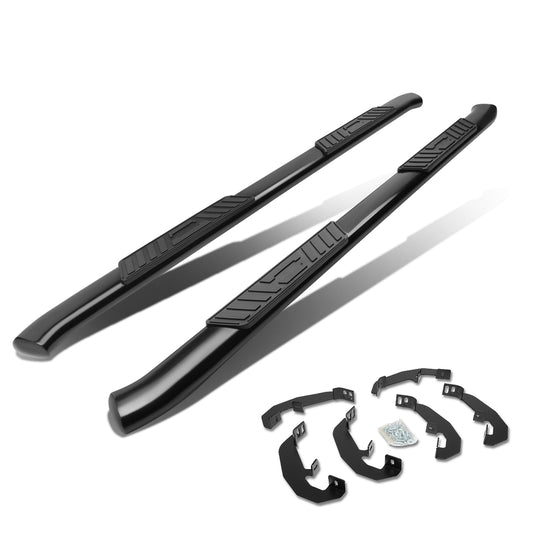 ESTRIBOS 5" - OVAL - 19-20 CHEVY SILVERADO CREW CAB - BLACK