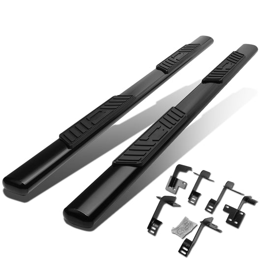 ESTRIBOS 5" - OVAL - STRAIGHT - 19-20 DODGE RAM 1500 - CREW CAB - BLACK