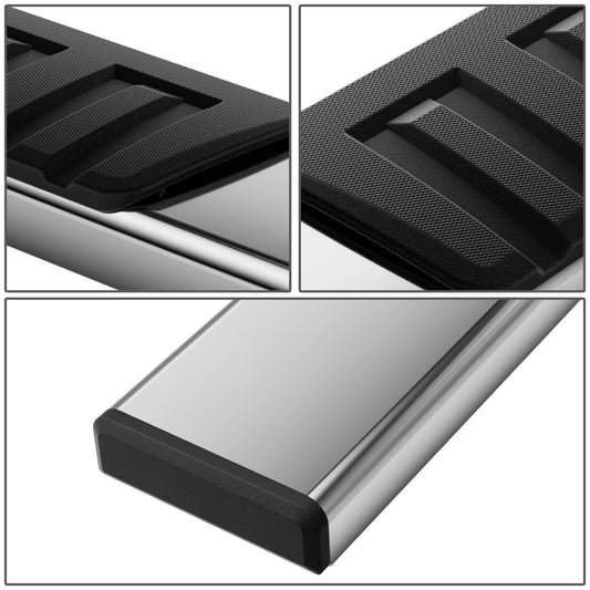 ESTRIBOS 19-23 CHEVROLET SILVERADO 1500 WT / 22 CHEVROLET SILVERADO 1500 LTD WT / 20-23 CHEVROLET SILVERADO 2500 HD (LT, WT) / 20-23 CHEVROLET SILVERADO 3500 HD (LT, WT) / 19-21 GMC SIERRA 1500 BASE / 22-23 GMC SIERRA 1500 PRO / 22-23 GMC SIERRA 1500