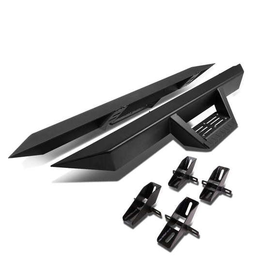 ESTRIBOS STEP DOWN - 07-16 JEEP WRANGLER 2-DR - BLACK