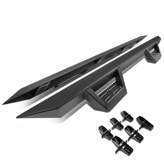 ESTRIBOS STEP DOWN - 07-16 JEEP WRANGLER 4-DR - BLACK