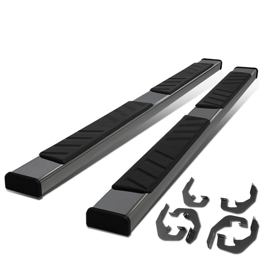 ESTRIBOS 5" OVAL - STRAIGHT - 07-18 CHEVY SILVERADO 1500, GMC SIERRA 1500 / 07-19 CHEVY SILVERADO 2500HD, 3500HD, GMC SIERRA 2500HD, 3500HD - EXTENDED CAB - STEEL