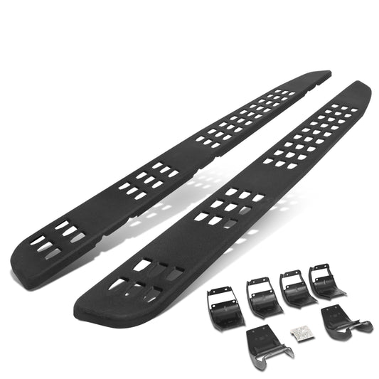 ESTRIBOS RAPTOR STYLE - 15-20 FORD F-150 / 17-20 FORD F-250, F-350 - CREW CAB - BLACK