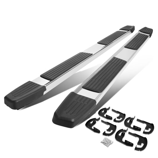 ESTRIBOS 5.25" - 04-14 FORD F-150 - EXTENDED CAB - CHROME / BLACK