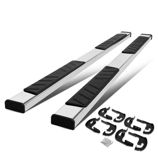 ESTRIBOS 5" - 04-14 FORD F-150 - CREW CAB - CHROME / BLACK