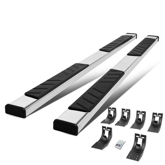 ESTRIBOS 5" - 09-18 DODGE RAM 1500 / 10-20 DODGE RAM 2500, 3500 / 2019 DODGE RAM 1500 CLASSIC - EXTENDED CAB - CHROME / BLACK