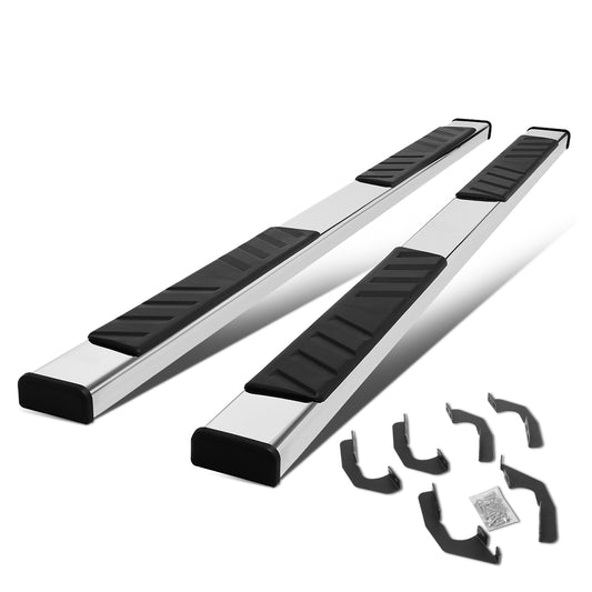 ESTRIBOS 5" - 05-21 TOYOTA TACOMA - CREW CAB - CHROME / BLACK