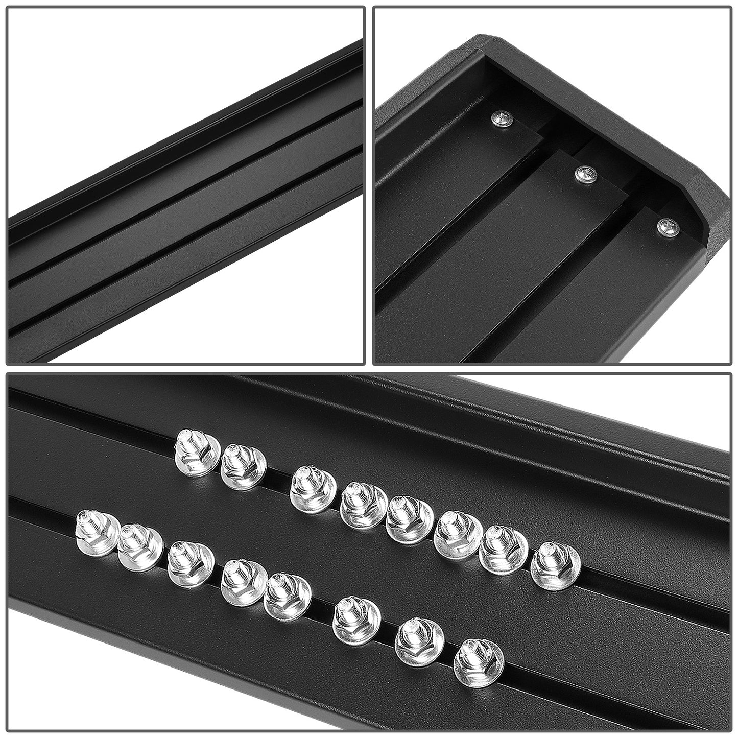 ESTRIBOS 6" - OE TUBULAR SIDE STEPS - 20-22 JEEP GLADIATOR - BLACK
