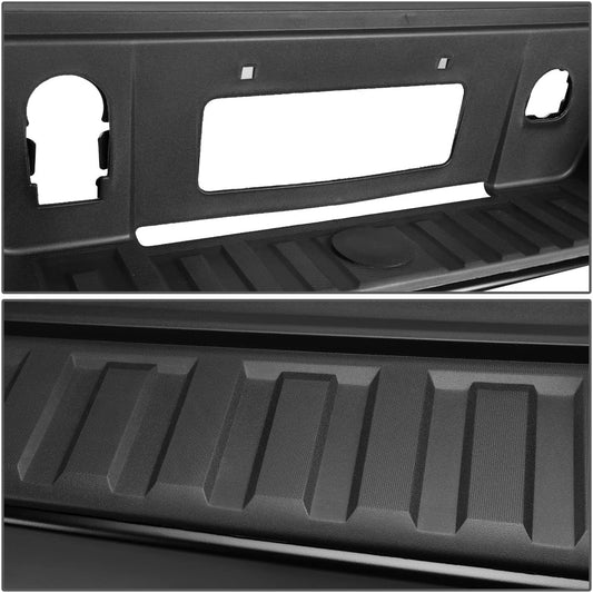 DEFENSA TRASERA 14-18 CHEVY SILVERADO 1500 GMC SIERRA 1500 - CORNER STEP MODEL W/O PARKING SENSOR HOLES - BLACK