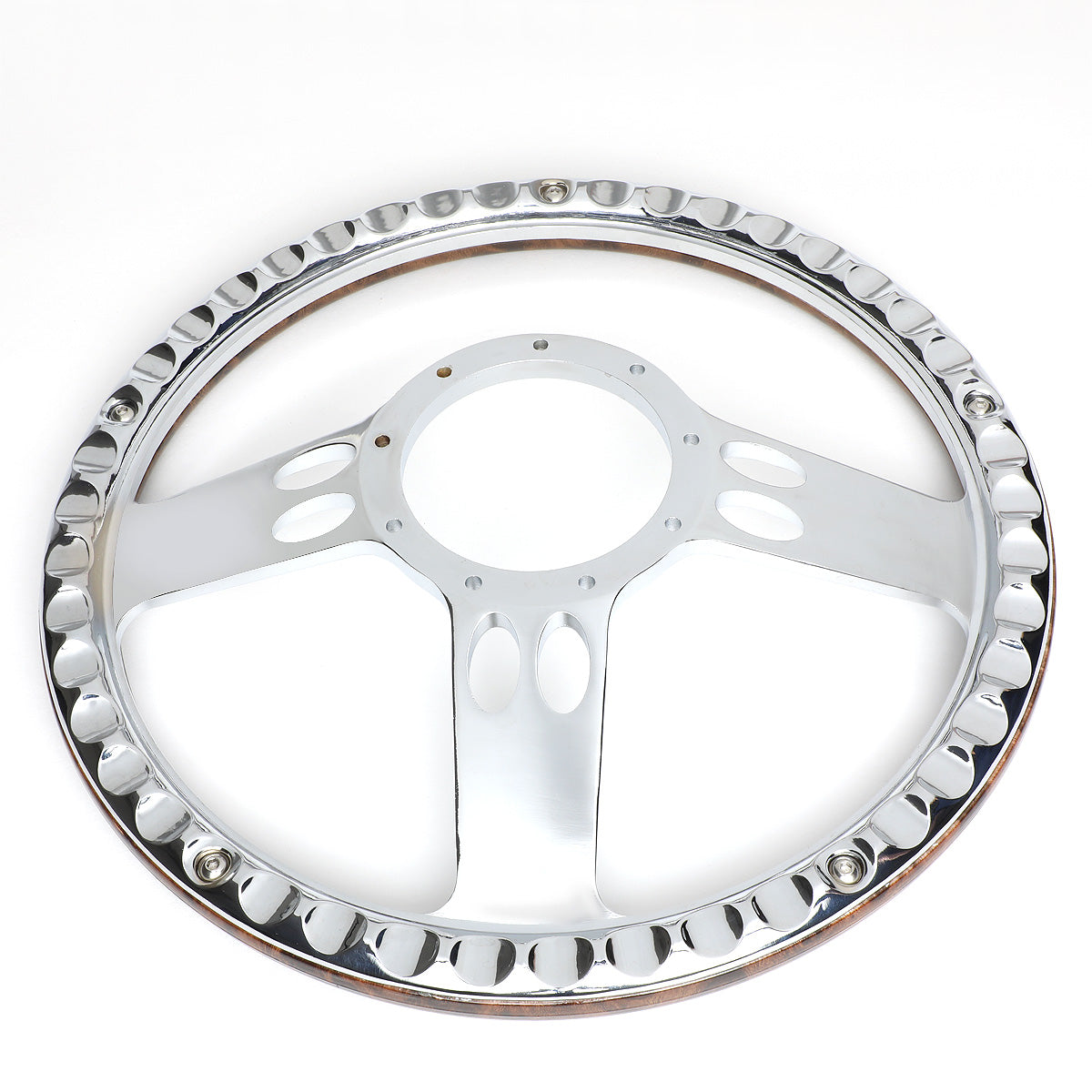 VOLANTE STEERING WHEEL - BANJO STYLE STEERING WHEEL - WOODEN T2 STYLE